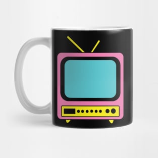 80s 90s nostalgia TV CMYK Mug